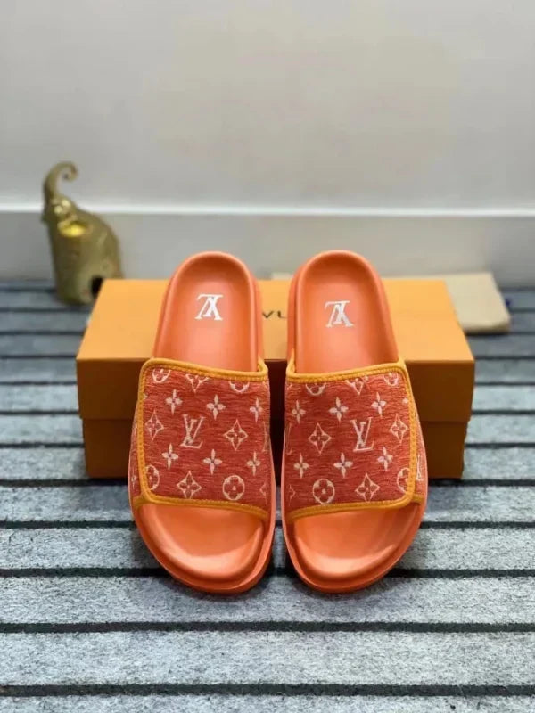 Louis Vuitton Monogram Logo Sandals