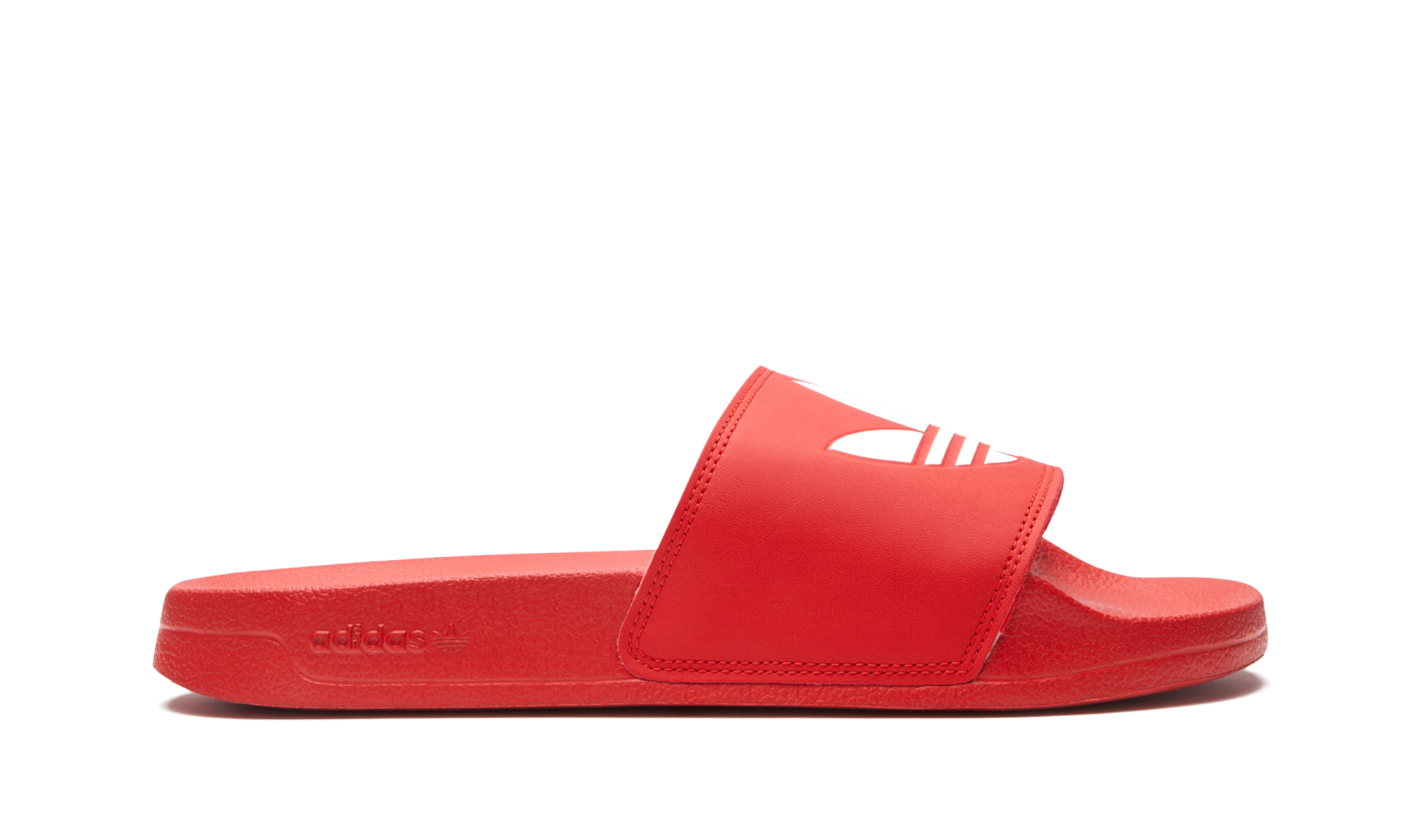 ADILETTE LITE SLIDES "RED WHITE" FU8296